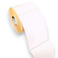 ETYKIETA TERMICZNA BIAŁA 100X150MM PERFORACJA FI 25 1 rolka 500 szt.