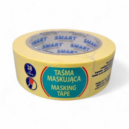 Taśma malarska MASKING TAPE GP SMART  38 mm  50 mb. taśma papierowa ogólnego użytku 1 rolka