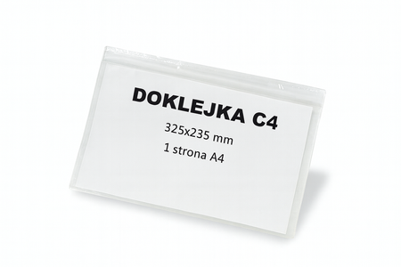 Doklejka, Przylga, Kangurek Kurierski C4 self adhesive envelope op. 500 szt.