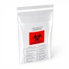 Foliopak z nadrukiem BIOHAZARD 170X250+50 mm TRANSPARENTNY op. 100 szt.