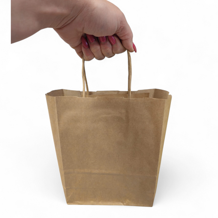 Torba papierowa 240x110x320 brązowa - 1 szt.