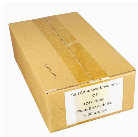 Doklejka C7 self adhesive envelope 1000 szt.