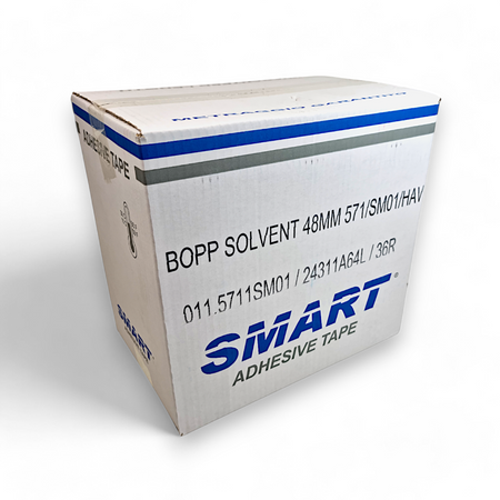 TAŚMA BOPP SOLVENT 48MM 571/SM01 HAVANA (BRĄZ) 66y 60m 1 rolka