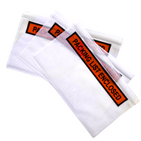 Doklejka przylga kurierska DL z nadrukiem( PACKING LIST / ENCLOSED ) self adhesive envelope op. 100 szt.