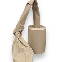 Papierowy wypełniacz do paczek [ 80g/m2 ] wysokość 330 mm, długość 340 mb bez gilzy 1 rolka