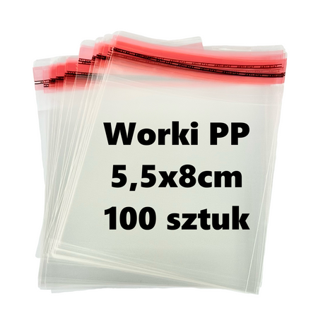 WOREK FOLIOWY PP 5,5/8cm+12 KT (100) U