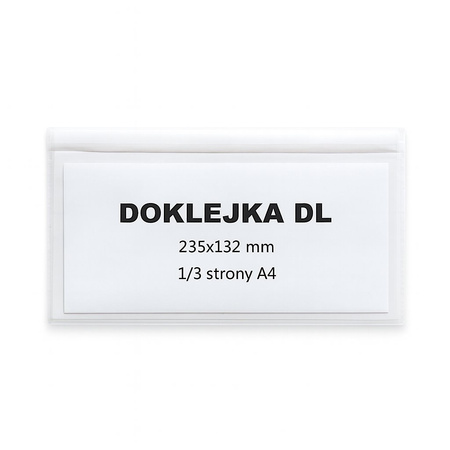 KALENA przylgi DL konfekcjonowane rozmiar 235x175 mm na kartkę pakowane w op. 100 szt.