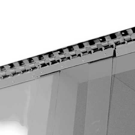Zawiesie do pasów, kurtyn PCV do chłodni/magazynów szer. 300 mm 1 sztuka