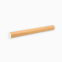 TUBA TEKTUROWA 50/450mm CARDBOARD TUBE WITH 2 WHITE TUBE CAPS