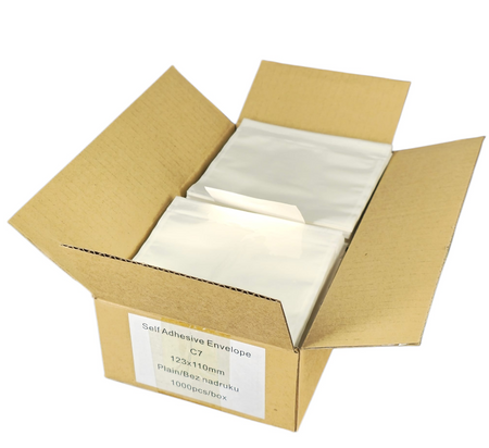 Doklejka C7 self adhesive envelope 1000 szt.