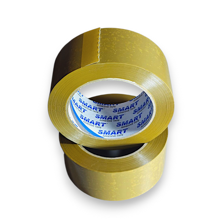 TAŚMA PAKOWA BOPP SOLVENT 48MM 132/SM01 HAVANA (brąz) 132m 120y 1 rolka