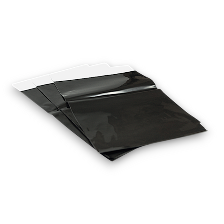 Foliopak czarny K03/B4 260x350 mm Koperta foliowa czarna op. 100 szt.