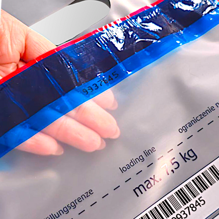 Koperta bezpieczna do bilonu B5/B1 TRANSPARENT udżwig 7.50 kg - op. 50 szt.