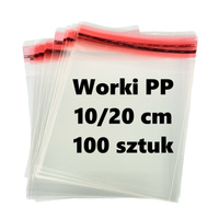 WOREK FOLIOWY PP 100x200mm+50 (100) KAL