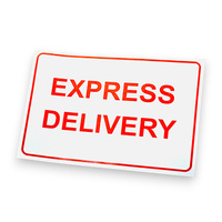 Etykieta EXPRESS DELIVERY 148x130 mm - 100 szt.