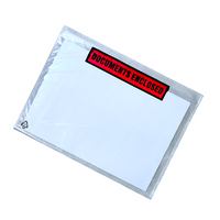 Doklejka C4 z nadrukiem ( DOCUMENTS ENCLOSED ) Self Adhesive Envelope op. 100 szt.