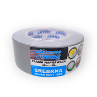 Taśma naprawcza SILVER „EXTREME POWER” 5070 48 mm × 50 m.b. – SREBRNA - 1 rolka