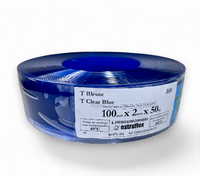 Pas PCW do chłodni 100X100X2 mm standard clear blue EXTRUFLEX 1 mb.