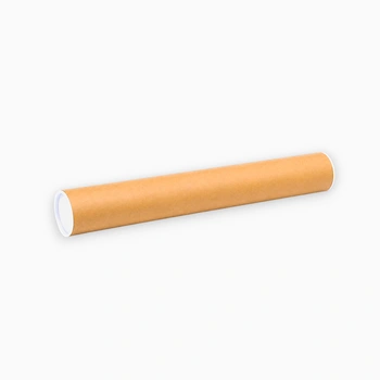 TUBA TEKTUROWA 70/650mm CARDBOARD TUBE WITH 2 WHITE TUBE CAPS