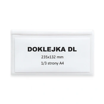 Doklejka DL self adhesive envelope op. 1000 szt.
