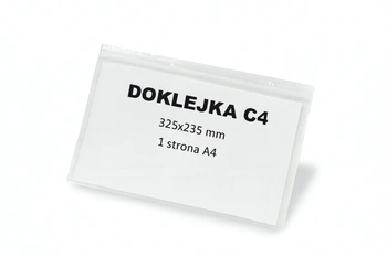 Doklejka, Przylga, Kangurek Kurierski C4 self adhesive envelope op. 500 szt.