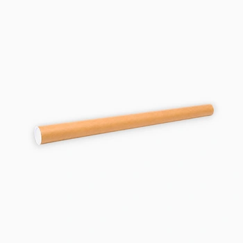 TUBA TEKTUROWA 70/1050mm CARDBOARD TUBE WITH 2 WHITE TUBE CAPS