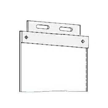 Zawiesie do pasów, kurtyn PCV do chłodni, magazynów szer. 100 mm 1 sztuka