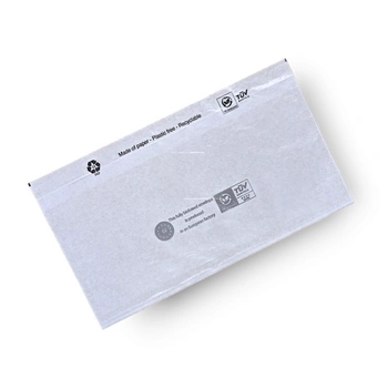 Doklejka przylga kurierska papierowa DL ECO op. 100 szt.